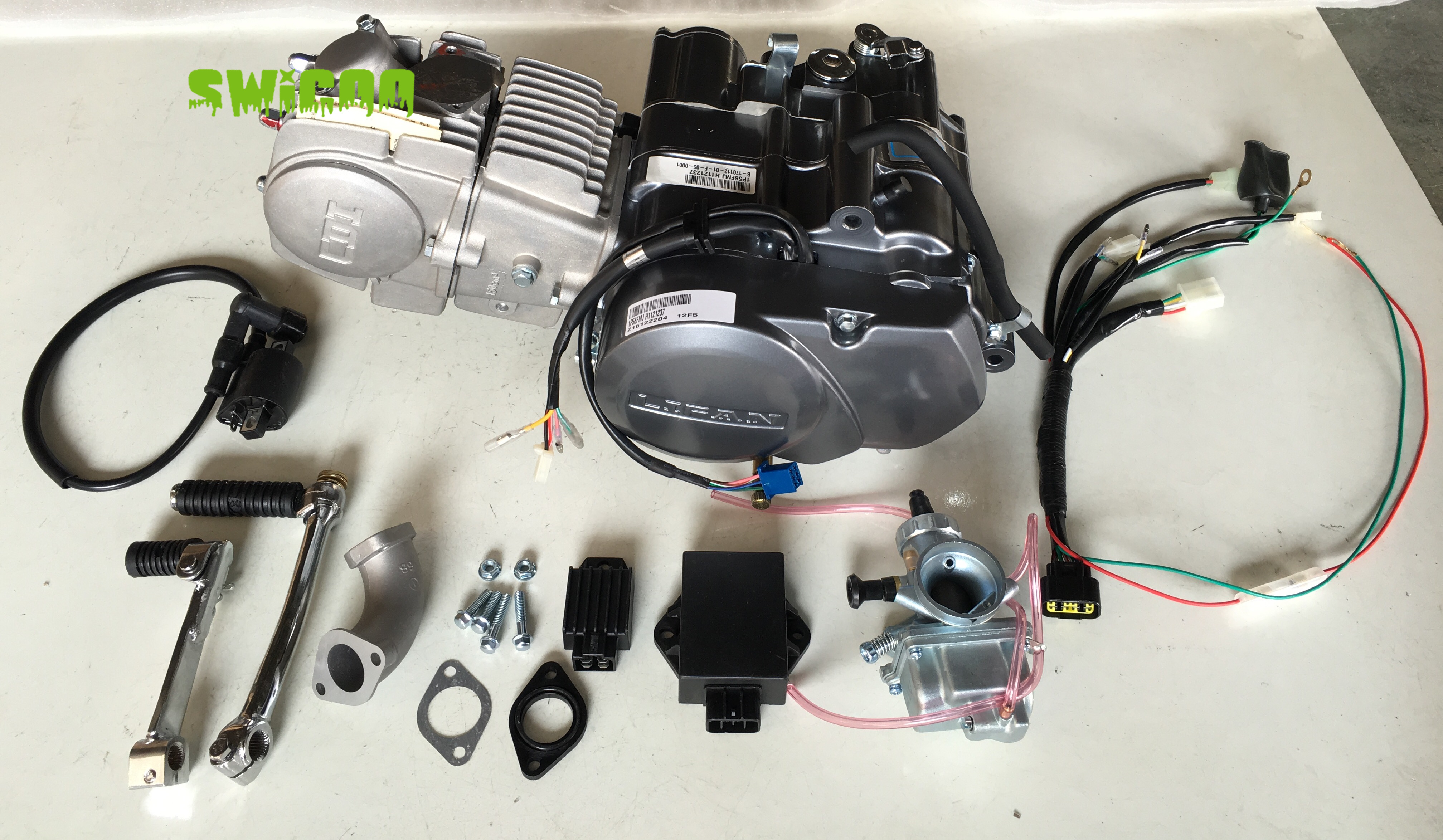 Lifan 150cc 1P56FMJ Kick Start Engine for ATV, Quad, Dirt Bike