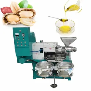 Maquinaria automática prensado de aceite de soja cacahuete Palma aceite de coco prensado