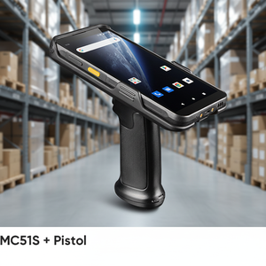 Lector RFID UHF MC51 de 6 Pulgadas, el Más Vendido, Computadora Móvil Resistente con <span class=keywords><strong>Android</strong></span> 14, Escáner de Código de Barras 2D, PDA Portátil con NFC - Product Image 3
