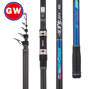 Canne à pêche Guangwei Hanzun Vs35 Surfcasting 5,4 m en fibre de carbone extra-dure pour la pêche en mer et en eau douce - Product Image 1