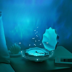 Z6 Dreamy Sea Shell Music Haut-parleur <span class=keywords><strong>de</strong></span> bureau sans fil à <span class=keywords><strong>bruit</strong></span> blanc avec projecteur Ripple Aurora Aide au sommeil Veilleuse - Product Image 6