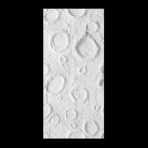 Panel de pared de imitación de yeso con relieve 3D de superficie lunar, ligero, impermeable de PU, efecto piedra lunar, estilo meteorito, para decoración de interiores. - Product Image 4