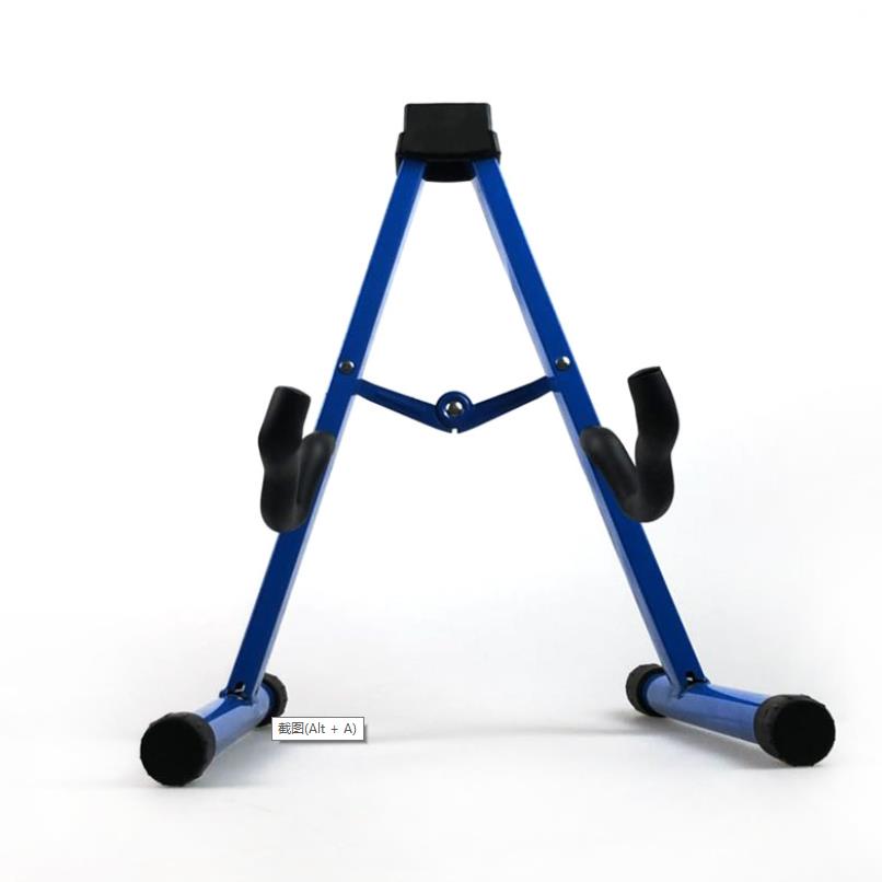 Folding A-Frame Stand for Acoustic and Electric Guitars with Non-slip Rubber Feet