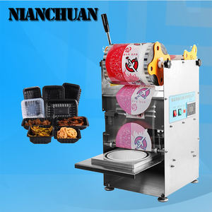 Machine à sceller les boîtes de restauration rapide commerciale semi-automatique Fresh-Keeper presse à emporter Malatang boîtier en plastique pour le pressage de <span class=keywords><strong>film</strong></span> - Product Image 1