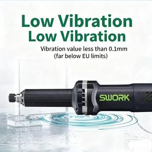 <span class=keywords><strong>Amoladora</strong></span> <span class=keywords><strong>Recta</strong></span> Eléctrica Industrial de Alta Potencia de 710W con Cable y Cuello Extendido para Pulir Orificios Internos - Product Image 2