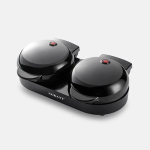 110V 220V 1100W caliente mini <span class=keywords><strong>Donut</strong></span> Maker <span class=keywords><strong>microondas</strong></span> tostado sandwichera desayuno Waffle máquina en 2023 - Product Image 5