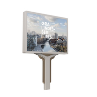 Pantalla LED a Todo Color para Exteriores YEROO P4, Brillo de 5000 cd, CMS Basado en la Nube, Publicidad en Video, Valla Publicitaria Digital, Estructura de Acero