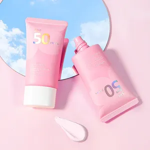 OEM 도매 페이스 크림 천연 유기농 바디 및 얼굴 Sunblock Spf50 보습 썬 스크린 로션