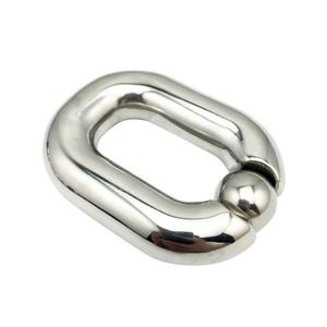 Vertraging Ejaculatie Cock <span class=keywords><strong>Ring</strong></span> <span class=keywords><strong>Sex</strong></span> Toys Zware Mannelijke Scrotum Brancard Metalen Magnetische <span class=keywords><strong>Penis</strong></span> <span class=keywords><strong>Ring</strong></span> Voor Mannen - Product Image 4