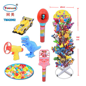 Juguetes de Plástico al por Mayor de China, Producto de Fábrica de Dulces, Juguete de Dulces Combinado en Soporte de Árbol, el Más Vendido en Tiendas de 1 Dólar - Product Image 1