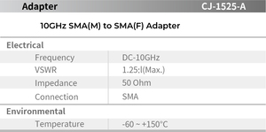 อะแดปเตอร์สเตนเลสมีจำหน่ายอะแดปเตอร์ RF กำลังสูง - Product Image 3