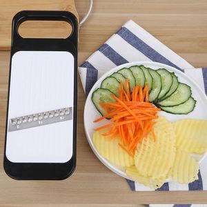 Hot 5-in-1 Manual Stainless Steel <b>Vegetable</b> <b>Cutter</b> <b>Multifunctional</b> Potato Shredder Slicer Fruit Garlic Home Kitchen Easy Tools - Product Image 3