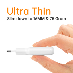 เครื่องชาร์จเร็ว PD 65W แบบพกพาขนาดกะทัดรัดน้ำหนักเบาพกพาได้ QC3ปลั๊ก USB-<span class=keywords><strong>C</strong></span> หลายพอร์ตสำหรับ iPhone iPad <span class=keywords><strong>Mac</strong></span> sumsung - Product Image 2