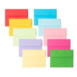 Thẻ trống và phong bì 5x7 kem trắng mời gấp cardstock với phù hợp với tự đóng dấu Kem A7 phong bì - Product Image 4