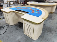 YH Casino Club Table de jeu antique Jeu à domicile Meilleures conceptions de table de poker Table de blackjack