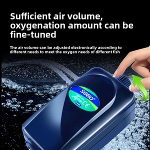 Bomba <span class=keywords><strong>de</strong></span> Aire <span class=keywords><strong>de</strong></span> Bajo Consumo y Ultra Silenciosa Songbao para Peceras y Acuarios con Gran Volumen <span class=keywords><strong>de</strong></span> Aire - Product Image 5