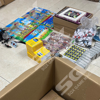 Kit de machine d'arcade populaire SQX 2026 pour jeux Mario, avec accepteur de pièces Devil Coin, multi-jeux, en métal, 110/220V, garantie 1 an, version anglaise