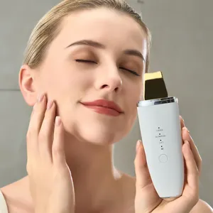 Nouveau Style 3 en 1 EMS épurateur de peau électrique épurateur de peau à ultrasons pour le nettoyage en profondeur du visage