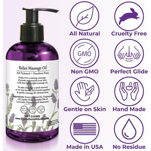 Aceite <span class=keywords><strong>de</strong></span> Masaje Terapéutico Relajante <span class=keywords><strong>de</strong></span> Gran Capacidad con Bomba Dosificadora, Etiqueta Personalizada OEM - Product Image 3