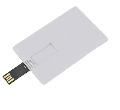 Unidad flash de tarjeta de crédito ultradelgada, con capacidad de 4/8/16/32/64GB, chip de memoria USB de alta calidad, compatible con logotipo personalizado