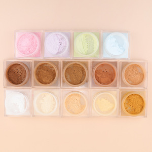 Etiqueta privada Vegan Pink <span class=keywords><strong>Polvo</strong></span> de ajuste suelto Control de aceite <span class=keywords><strong>Polvo</strong></span> mineral mate a prueba de agua <span class=keywords><strong>para</strong></span> maquillaje facial sin Talco - Product Image 1