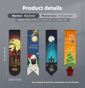 Tùy chỉnh thiết kế nhà máy giá tường treo giá rẻ cuộn lên đứng cuộn lên hiển thị cho khuyến mãi cuộn lên biểu ngữ - Product Image 5