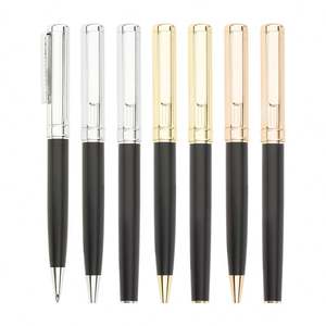 Nuevos Bolígrafos Metálicos Promocionales con Grabado Láser Personalizado, Logotipo de Marca, Fabricante de Bolígrafos para Regalo - Product Image 1