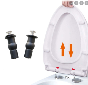 Coprisedile del water che fissa scrws espansori a vite superiore del water bullone di gomma del sedile del water - Product Image 1