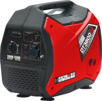 Générateur Inverter Portable Silencieux à Essence 3KW 4 Temps 149cc avec Réservoir de Carburant de 4,5L pour Utilisation Extérieure, Camping-Car, Voyage, Camping, Urgences Domestiques
