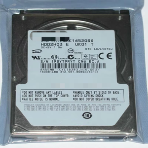 MK1652GSX 160GB,5400RPM, 2,5 "(HDD2H03) Disco duro interno Nuevo Original Listo Stock Automatización industrial PAC Dedicado PLC Prog - Product Image 1