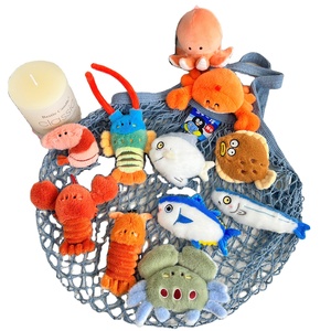 Muñeco de Peluche Personalizado de la Alianza Oceánica, Camarón y Pez Multicolor, Juguete de Dibujos Animados, Regalo para Niñas - Product Image 1