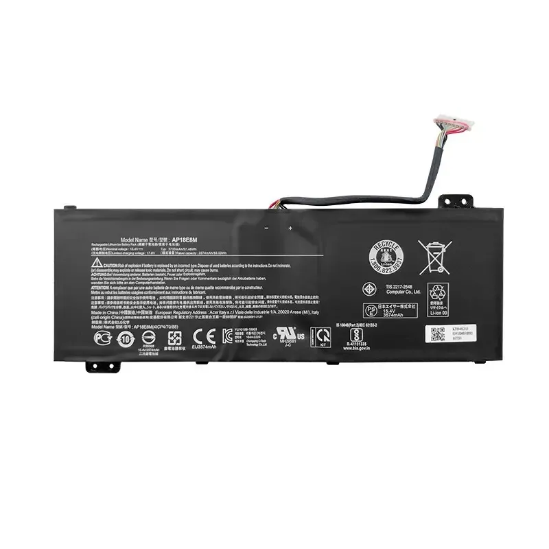High quality laptop Battery For Acer AP18e8m 4ICP4/70/88 replacement battery for notebook laptop bettery