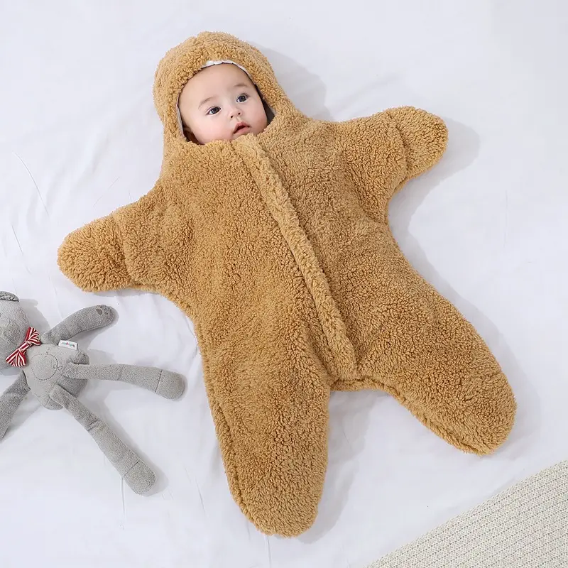 2024 Kinder Schlafsack Niedlich 0-9 Monate Alte männliche und weibliche Baby Crawl Anzug Neugeborene Verdickung Onesie