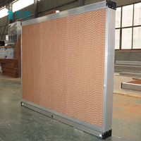 Panneaux de refroidissement en nid d'abeille pour serres de poulets, panneaux de refroidissement évaporatifs pour volailles, refroidisseur d'air 7090/7060/5090