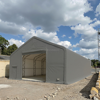 Structure en acier robuste pour extérieur 40x80 pieds (12x24m) pour entrepôt industriel, garages à toit en dôme, auvents, abris de voiture et parkings