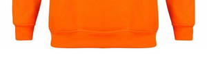 Mens Hi Viz Vis High Visibility Quarter Zip SweatShirt <strong>Work</strong> Safety <strong>Jumper</strong> <strong>Work</strong> <strong>Jumper</strong> With Reflective Strip - Product Image 5