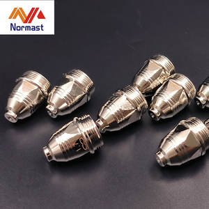 Nozel dan Elektroda Pemotong Plasma P80 1.3mm 1.5mm E-cu Tembaga Industri Heavy Duty untuk Fabrikasi Logam CNC - Product Image 4