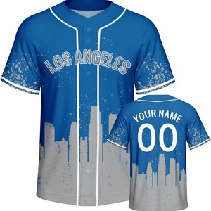 Maillots de baseball personnalisés pour hommes et femmes, cadeaux pour fans, anti-bactériens, anti-humidité, imprimés, cousus, personnalisables - Product Image 3