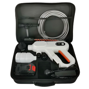 Nettoyeur de voiture portable sans fil haute pression OEM, machine de lavage autonome, pulvérisateur, outils électriques rechargeables sur <span class=keywords><strong>batterie</strong></span> - Product Image 2