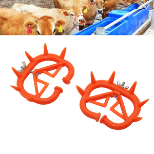 Dispositivo de Deslactización con Punta Nasal para Terneros, Dispositivo para Evitar <span class=keywords><strong>la</strong></span> Ingesta de Leche en Terneros, Pinchador Nasal para Vacas, Equipo de Cría de Ganado - Product Image 1