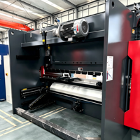 Presse plieuse hydraulique CNC |   Machine à cintrer les tôles métalliques avec conception de protection sécurisée pour une utilisation prolongée en atelier et système Delem
