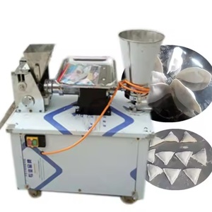 Industrial Mini Motorized <b>Dumpling</b> Samosa Empanada Filling <b>Machine</b> for Small Businesses-Food Grade Stainless Steel 70pcs/Min - Product Image 3