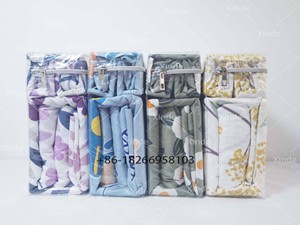 ผ้าปูที่นอน6ชิ้น<span class=keywords><strong>แบบ</strong></span>นับด้วยด้าย1800ผ้าไมโครไฟเบอร์ขนาดเต็มจำนวน6ชิ้น - Product Image 3