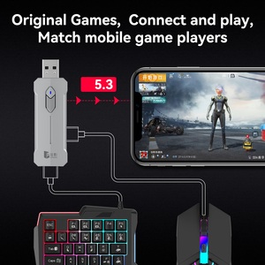 Gamwing X8 Professional Gaming Handle <span class=keywords><strong>Keyboard</strong></span> Mouse Converter Adapter Set con Smart Recoil Control para teléfono móvil Android - Product Image 6