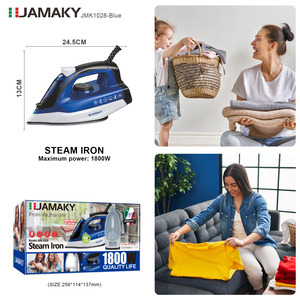 Fer à vapeur JAMAKY 2200W avec semelle en céramique, vapeur <span class=keywords><strong>verticale</strong></span> et arrêt de sécurité - Professionnel - Product Image 4