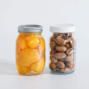 Frascos de Vidrio con Tapas para Alimentos, Miel, Especias, Mermelada, Frascos Biodegradables Pequeños de 8oz, Frascos Mason al por Mayor - Product Image 2