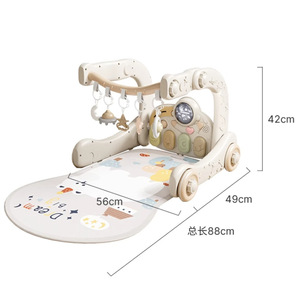 Baby <b>Walker</b> Piano Stand 0-6m Plastic Unisex Early Education Toy For Toddlers - Product Image 5