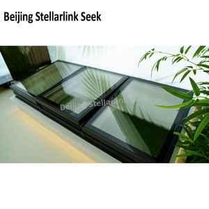 <span class=keywords><strong>Lucernario</strong></span> Elettrico Modulare per <span class=keywords><strong>Tetto</strong></span> Piano, Finestra in Alluminio Rivestito in Legno con Sistema di Ventilazione Automatico per Seminterrati e Ville Moderne - Product Image 1