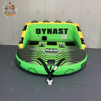 Canapé gonflable en PVC Nova pour 3 personnes, avec pompe à air et corde, pour les sports nautiques