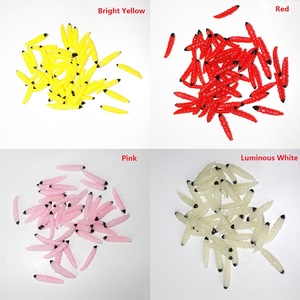 Wholesale Fishing Soft Lures Plastic Lure Soft Plastic <strong>Worms</strong> for Saltwater Freshwater - Product Image 2